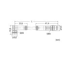 Wago 756-5203/030-020 Sensor-/Aktorleitung M8 Buchse