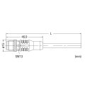 Wago 756-5311/060-100 Sensor-/Aktorleitung M12A
