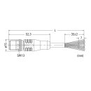 Wago 756-5311/090-100 Sensor-/Aktorleitung M12A