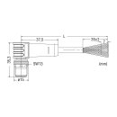 Wago 756-5312/090-015 Sensor-/Aktorleitung M12A