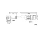 Wago 756-5509/040-020 Sensor-/Aktorleitung M8 Buchse