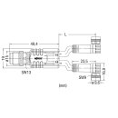 Wago 756-5514/040-020 Sensor-/Aktorleitung