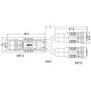 Wago 756-5516/040-020 Sensor-/Aktorleitung