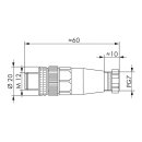 Wago 756-9201/040-000 Konfektionierter Steckverbinder 4p