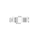 Wago 756-9207/060-000 M12-Stecker axial 5-polig