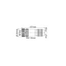 Wago 756-9208/060-000 M12-Bu axial 5-polig