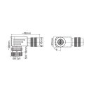 Wago 756-9210/060-000 M12-Bu gewinkelt 5-polig