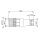Wago 756-9211/040-000 Konfektionierter Steckverbinder 4p