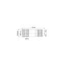 Wago 756-9211/090-000 Konfektionierter Steckverbinder 8p