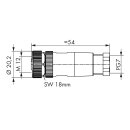 Wago 756-9212/050-000 Konfektionierter Steckverbinder 5p