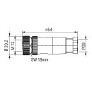 Wago 756-9213/050-000 Konfektionierter Steckverbinder 5p