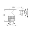 Wago 756-9214/040-000 Konfektionierter Steckverbinder 4p