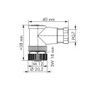 Wago 756-9215/050-000 Konfektionierter Steckverbinder 5p