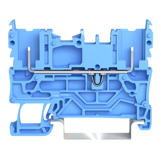 Wago 2022-1604/999-953 2-Pin-Basisklemme Blau