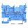 Wago 2022-1604/999-953 2-Pin-Basisklemme Blau