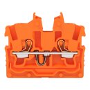 Wago 2250-322 2-Leiter-Mini-Durchgangsklemme Orange