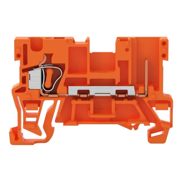 Wago 769-176/000-012 1-Leiter/1-Pin-Basisklemme Orange