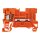 Wago 769-176/000-012 1-Leiter/1-Pin-Basisklemme Orange