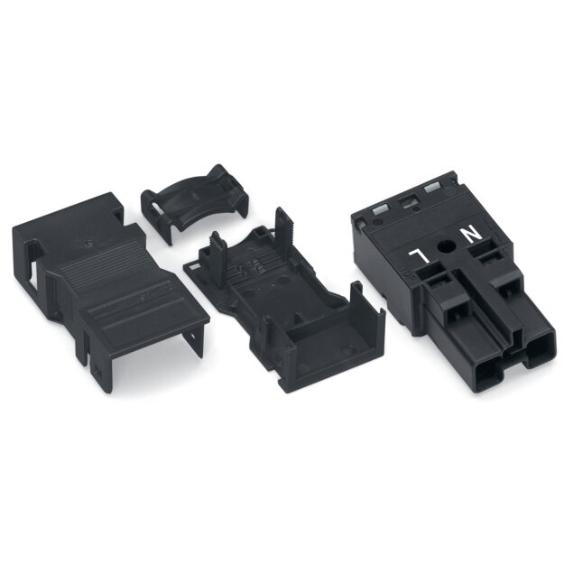 Wago 770-112/041-000 Stecker mit Zugentlastungsgehäuse
