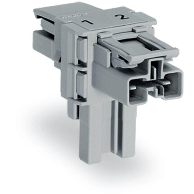 Wago 770-1601 T-Verteiler 2-polig Grau