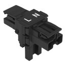 Wago 770-1606 T-Verteiler 2-polig Schwarz
