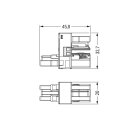 Wago 770-1609 h-Verteiler 2-polig