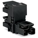 Wago 770-1636 h-Verteiler 2-polig Schwarz