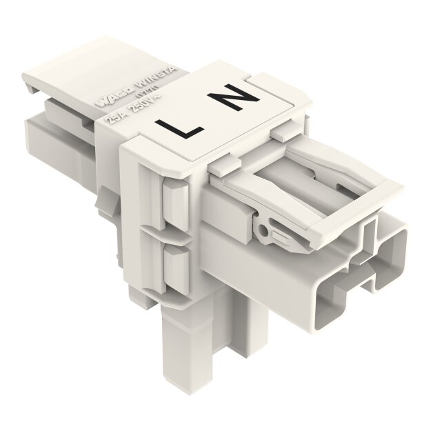 Wago 770-1656 T-Verteiler 2-polig Weiß