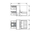 Wago 770-1663 h-Verteiler 3-polig
