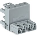 Wago 770-1681 h-Verteiler 4-polig Grau