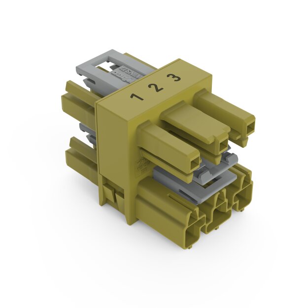 Wago 770-1715 3-fach-Verteiler 3-polig