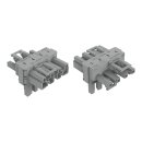 Wago 770-1731 T-Verteiler 4-polig Grau