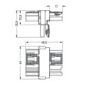 Wago 770-1733 T-Verteiler 4-polig