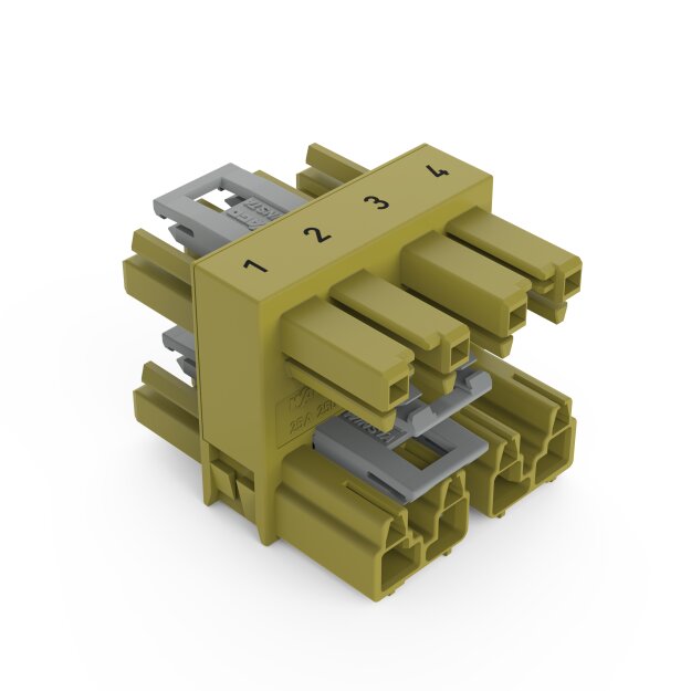 Wago 770-1735 3-fach-Verteiler 4-polig