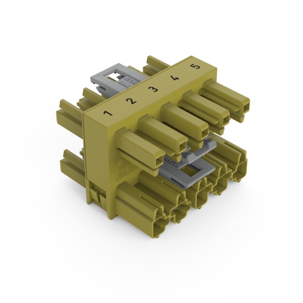Wago 770-1745 3-fach-Verteiler 5-polig