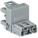 Wago 770-1761 h-Verteiler 3-polig Grau