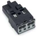Wago 770-212 Stecker 2-polig Schwarz