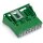Wago 770-2324 Snap-In-Buchse Grau