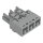 Wago 770-243/062-000 Buchse 3-polig Grau