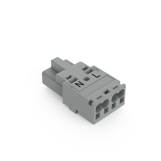 Wago 770-252/060-000 Stecker 2-polig Grau