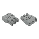 Wago 770-253/081-000 Stecker 3-polig Grau