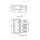 Wago 770-274/073-000 Stecker 4-polig