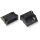 Wago 770-319 Snap-In-Rahmen Schwarz