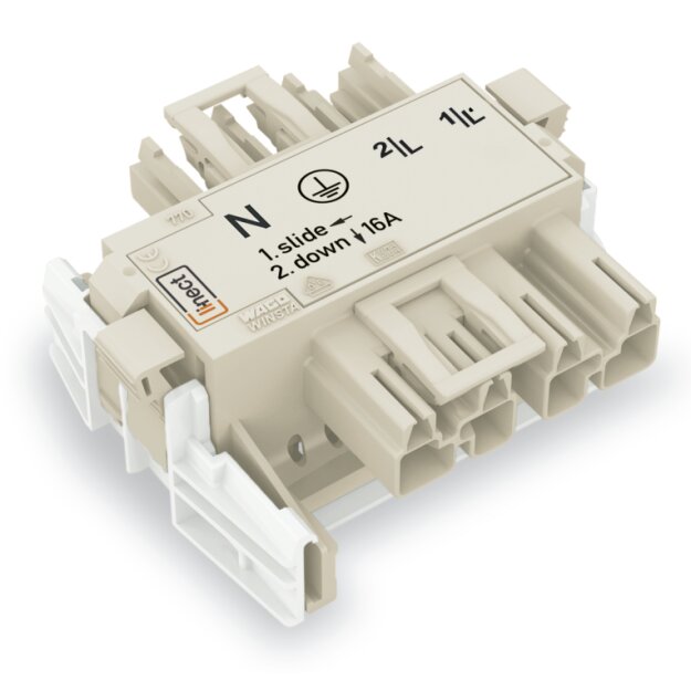 Wago 770-6224 Linect-T-Steckverbinder Weiß