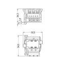 Wago 770-6229 Linect-T-Steckverbinder Weiß