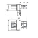 Wago 770-670 T-Verteiler 3-polig