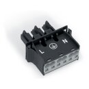 Wago 770-703/009-000 Snap-In-Buchse Schwarz