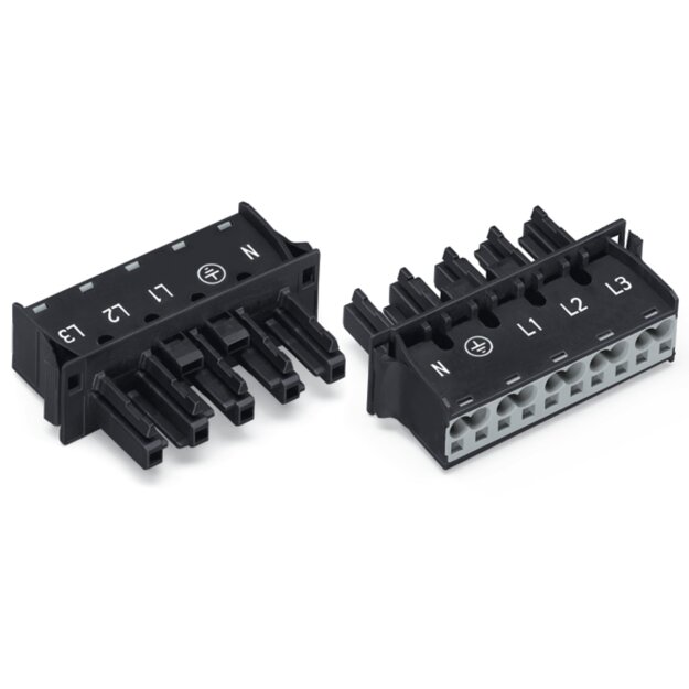 Wago 770-705/009-000 Snap-In-Buchse Schwarz