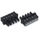 Wago 770-705/009-000 Snap-In-Buchse Schwarz