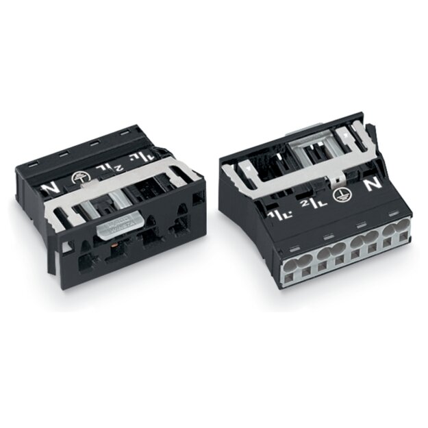 Wago 770-714/007-000 Snap-In-Stecker Schwarz